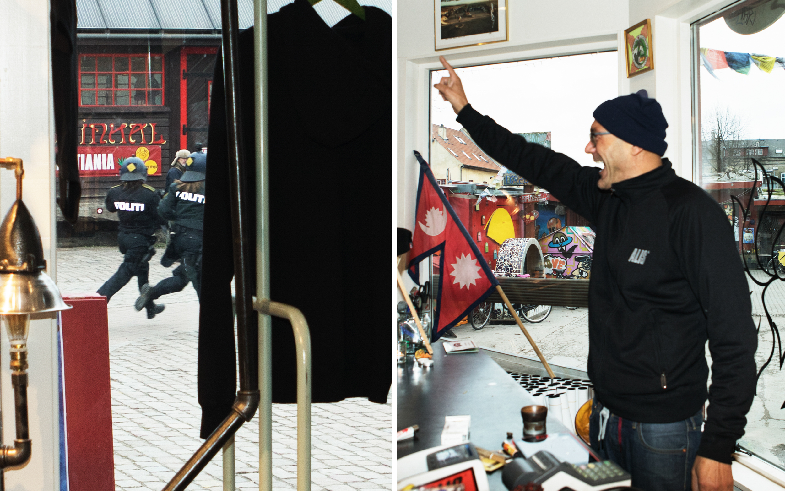 Albert fra ALIS råber af politiet