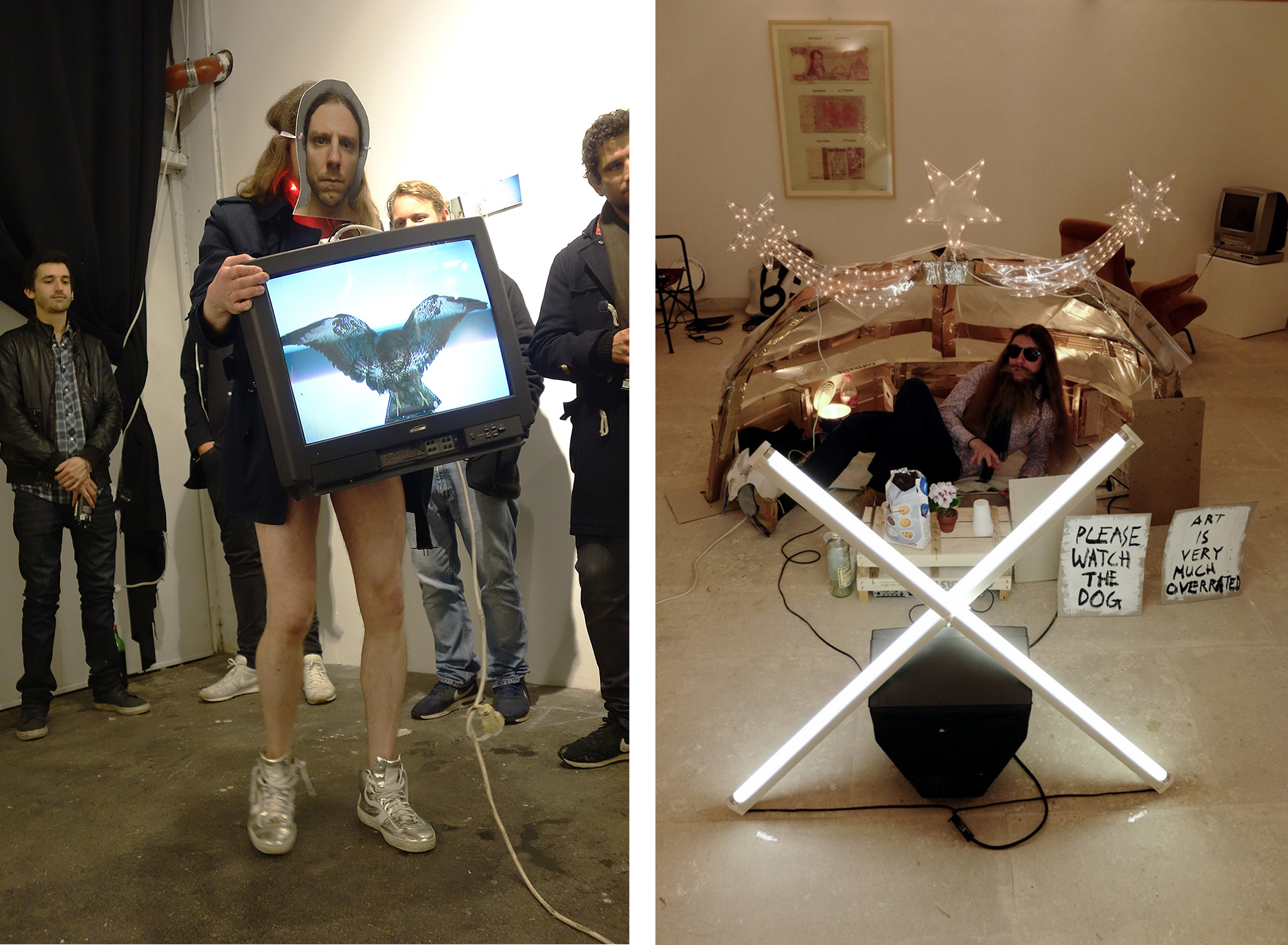 Die Austellung von Tizian Baldinger