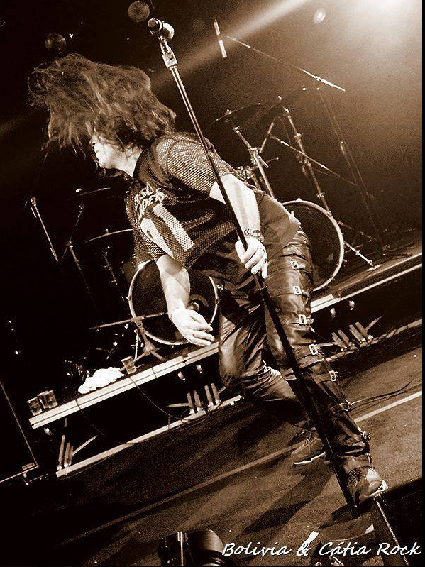 China Lee, do Salário Mínimo. Foto: Bolívia Rock