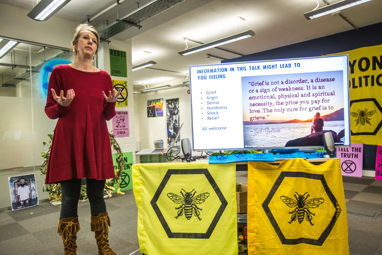 gail bradbrook extinction rebellion