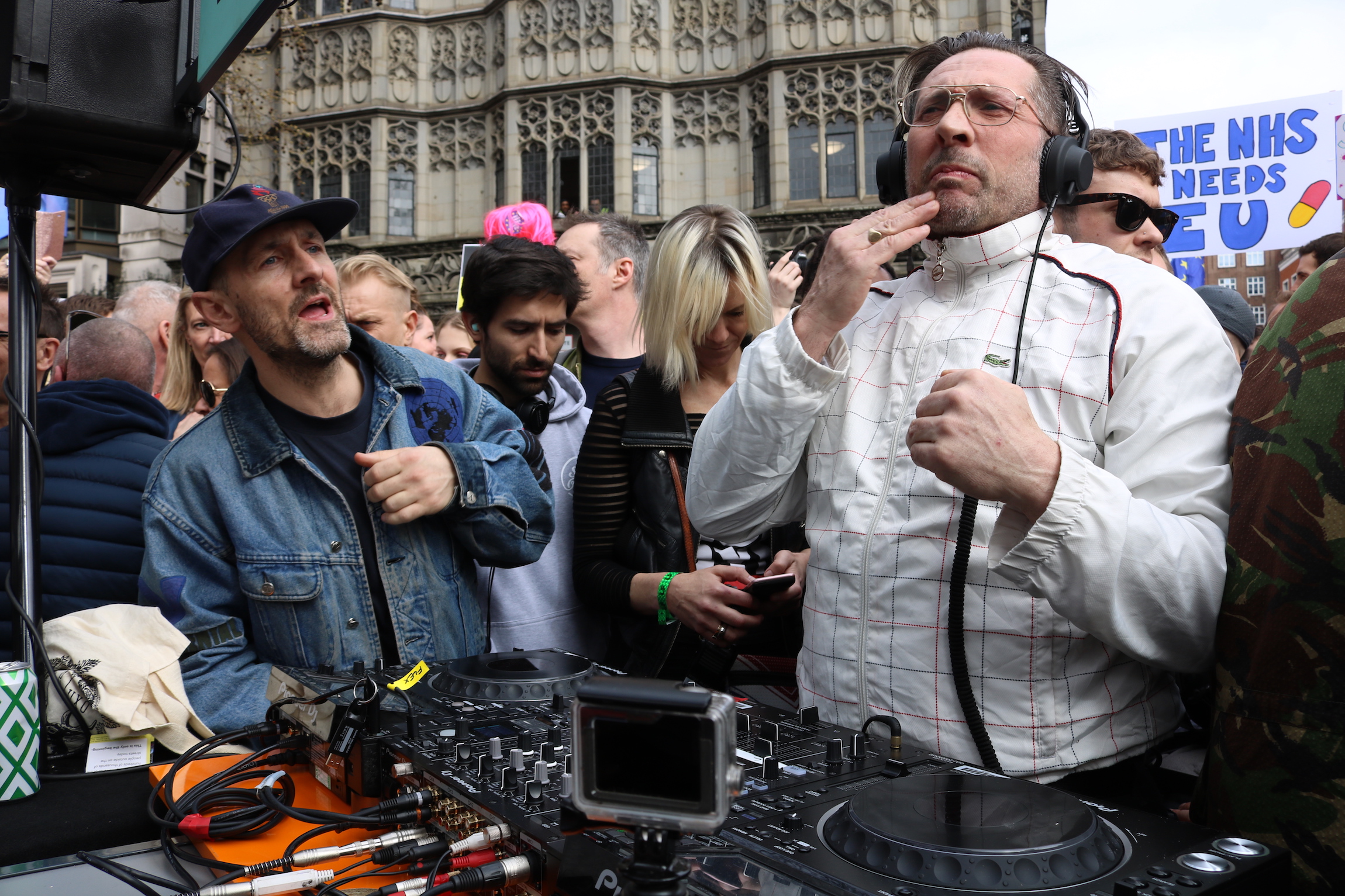 DJs for a People's Vote party