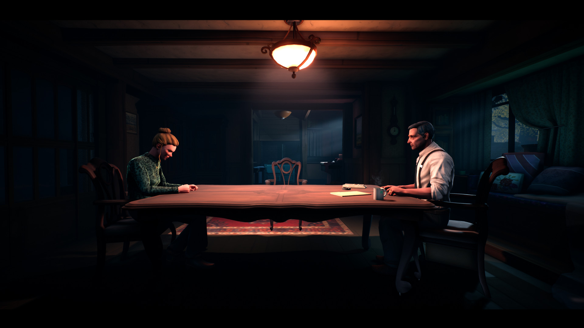 Scarlet Carson and Charles Bowman, the key antagonists of The Occupation