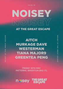 The Great Escape Noisey stage line-up 2019