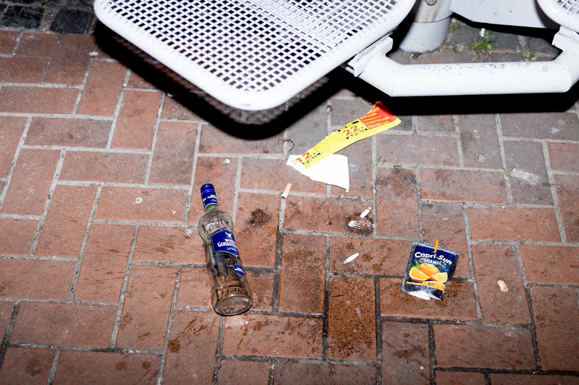 Überreste der Nacht