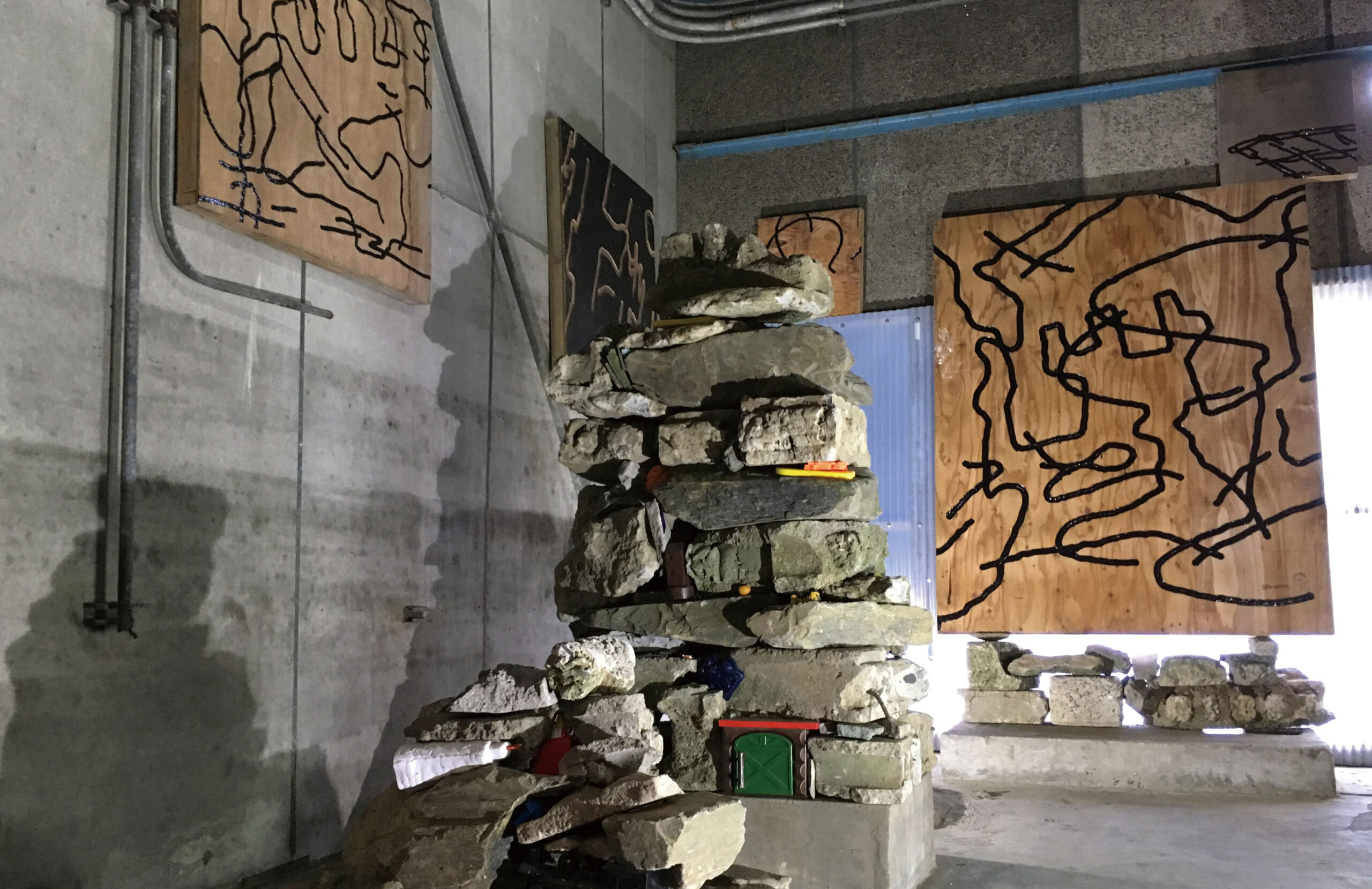 BIEN ビエン ドローイング キャンバス作品