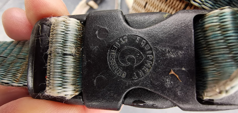 The harness found on the whale said