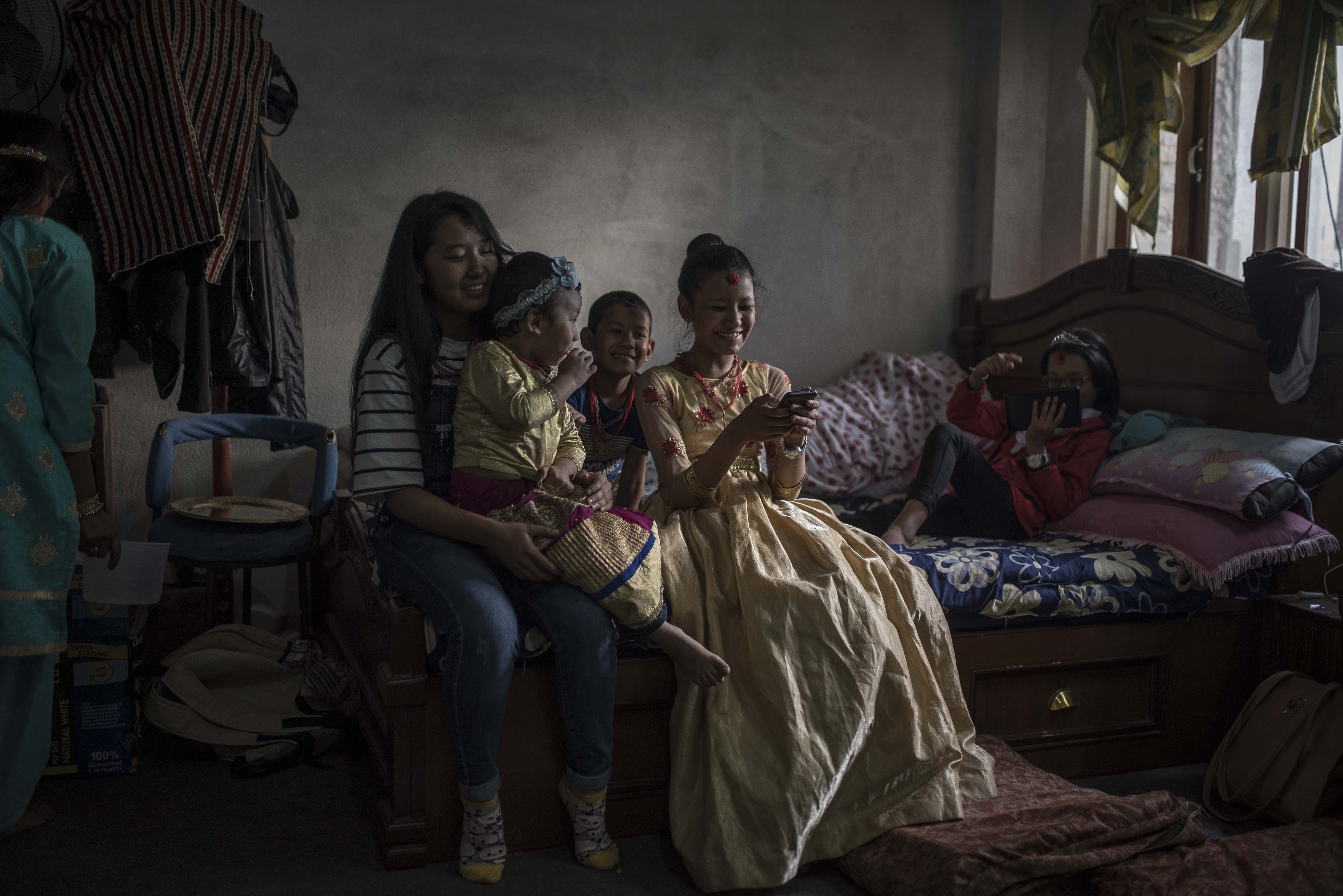 india nepal subcontinent kumaris living goddess