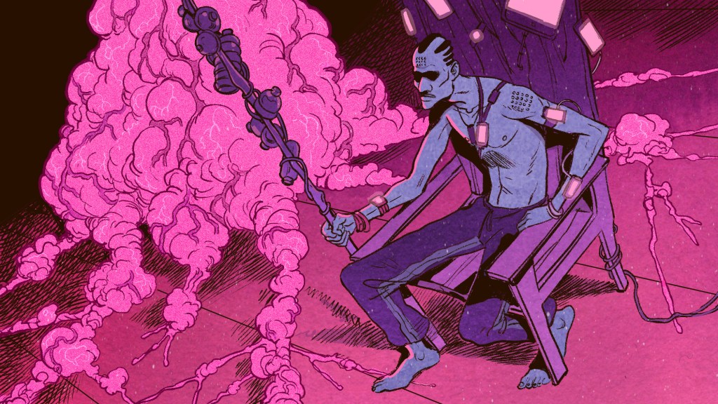 Still Life of a Death Broker