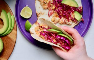 Tacos con astice alla griglia