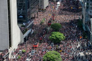 Toronto Police are saying a shooting was reported in Nathan Phillips Square during the Raptors victory celebration, and two people have serious injuries.