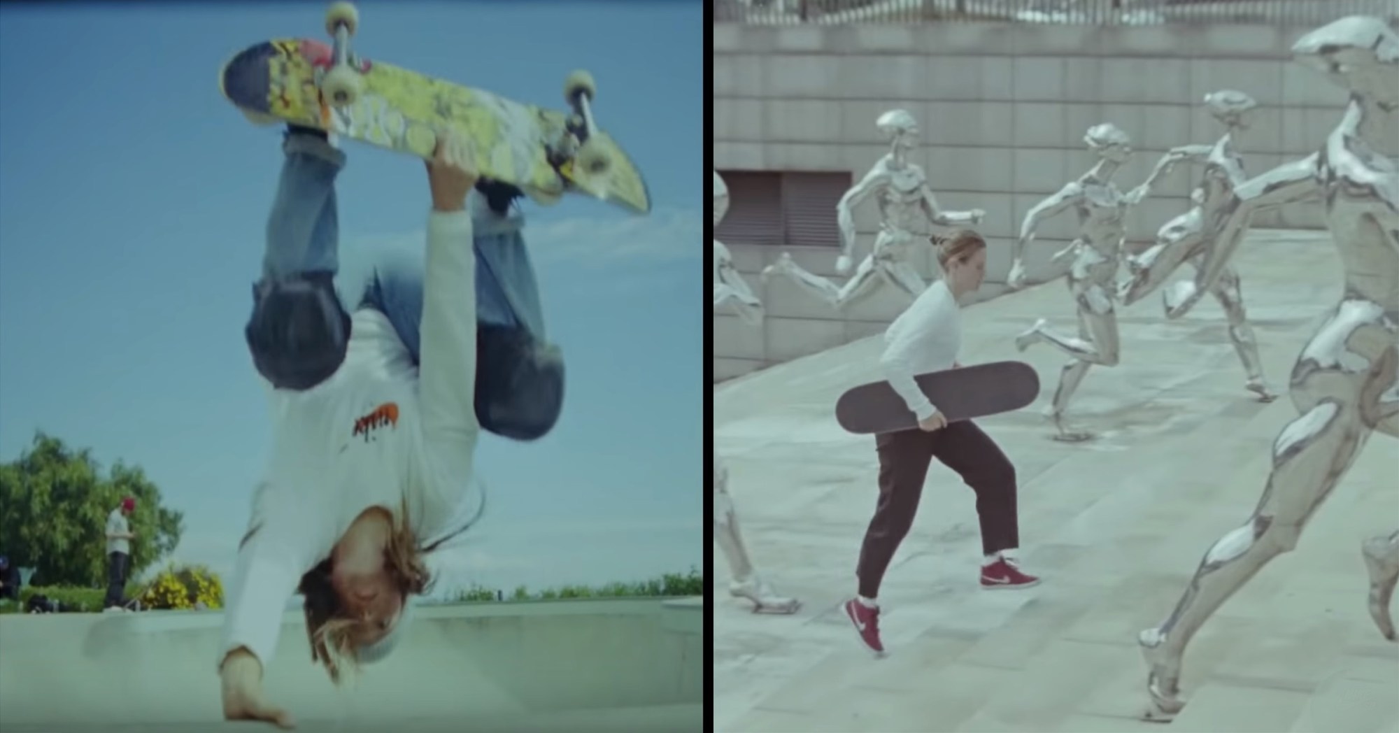 Comment Faire Une Bonne Video De Skate GIZMO, la toute première vidéo de skate pro avec uniquement des skateuses