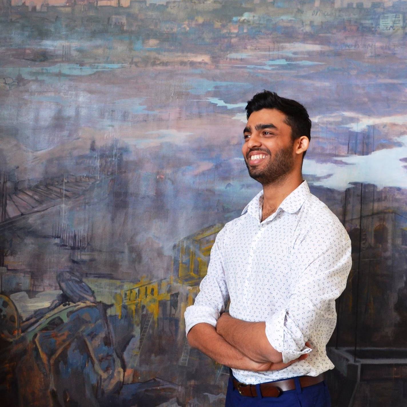 Pakistani artist Aziz Sohail