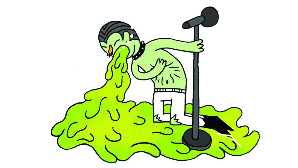 Festivals zijn een zure bedoening als je een kotsfobie hebt