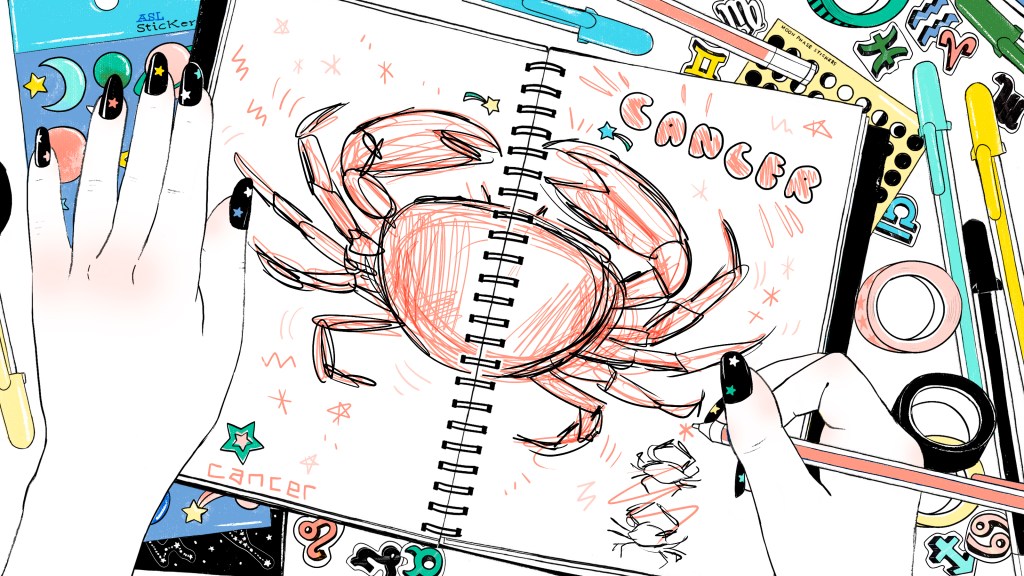 A Cancer season sketchbook