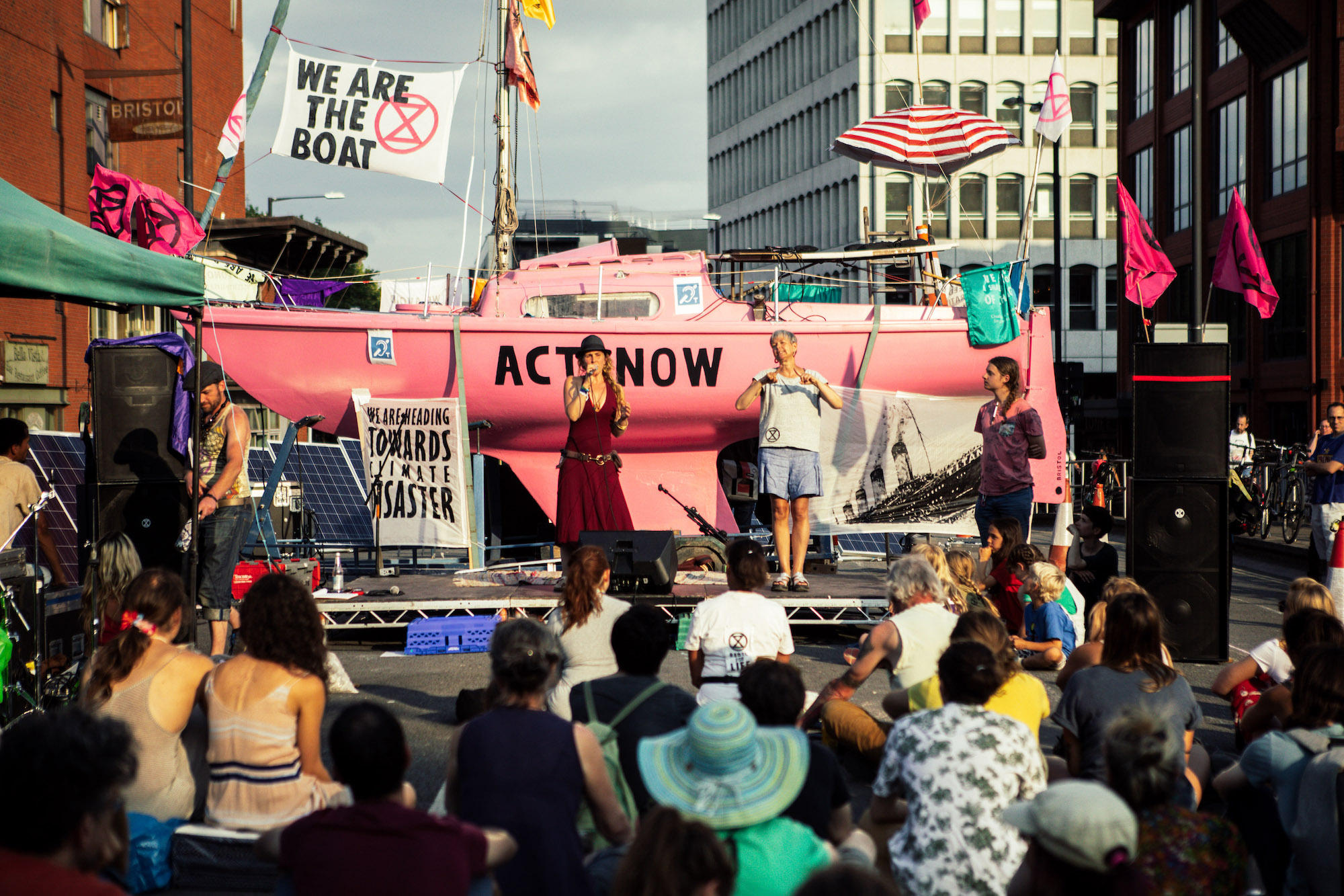 extinction rebellion protest bristol