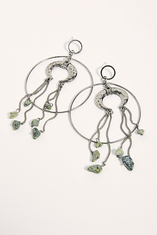 Mystic hoop earrings