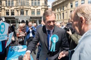 Nigel Farage in Newcastle