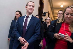 Facebook CEO Mark Zuckerberg makes rounds of meeting in Russell Building where he discussed technology regulations and social media issues with senators on Thursday, September 19, 2019.
