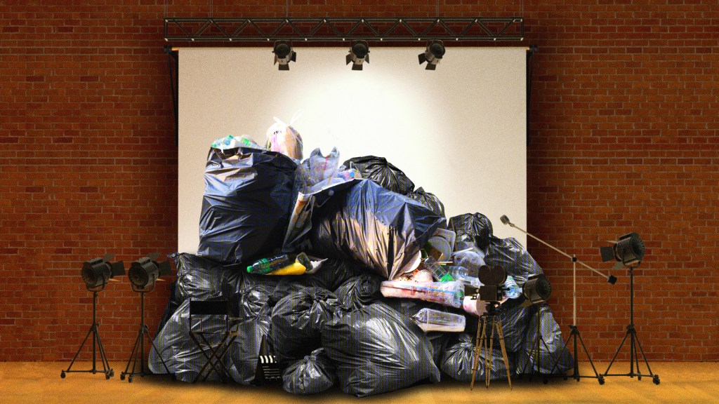 Cada producción cinematográfica genera montones de basura y emisiones de carbono