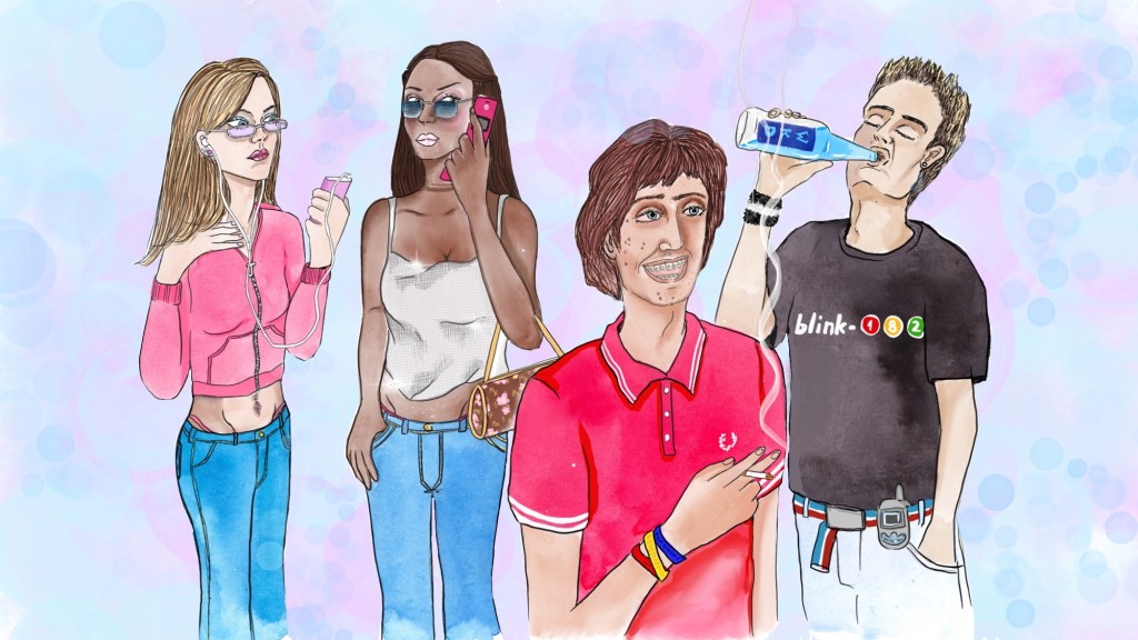 Noughties Illustration by Esme Blegvad