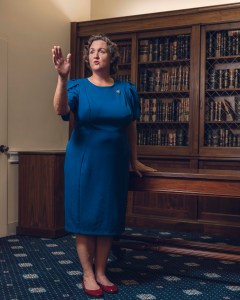 Katie porter portrait