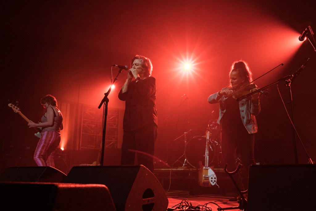 The Raincoats Perform At EartH Hackney, London