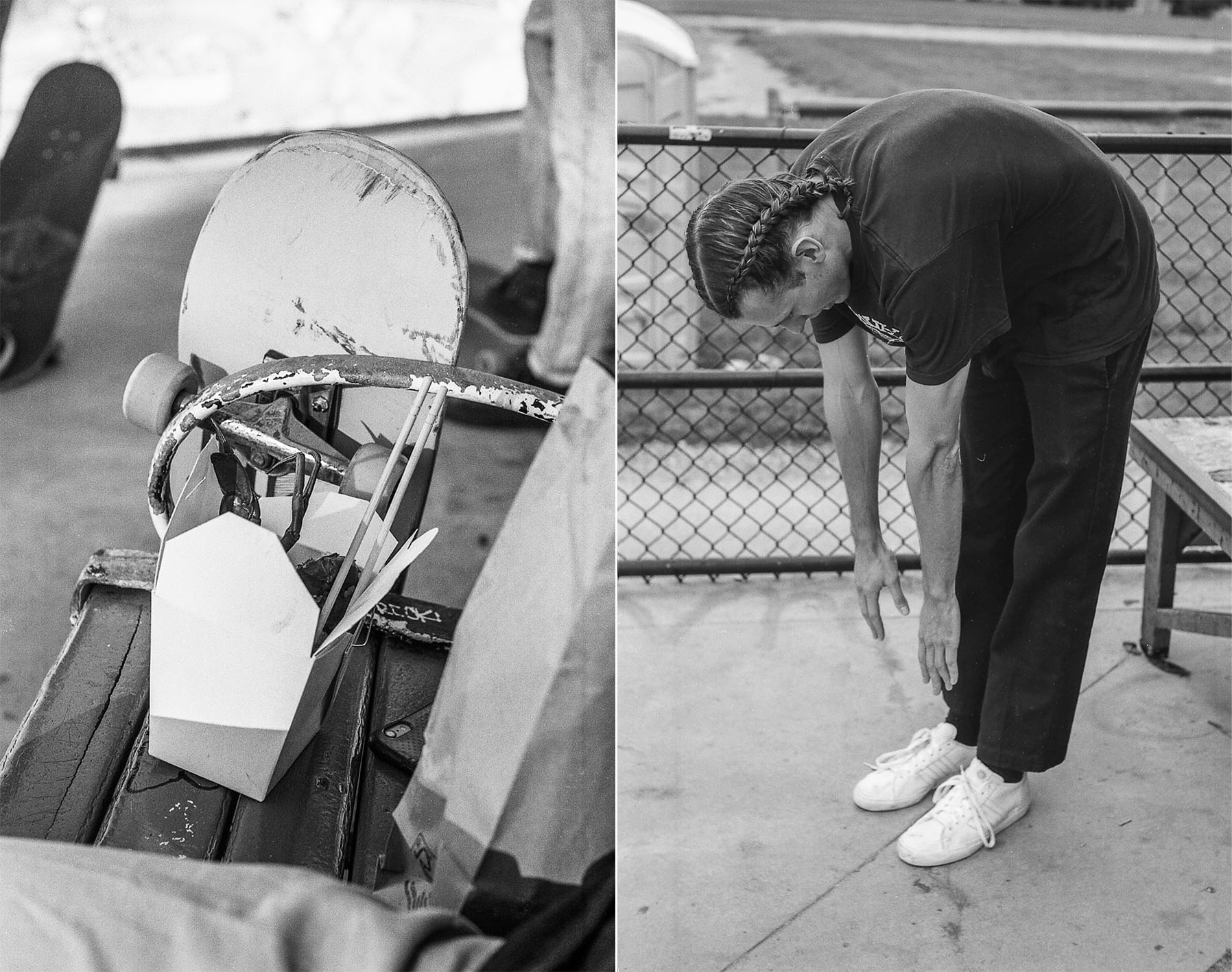 Jules-Emile-Devoldere-Hampden-skater-stretchen-junk-food-eten