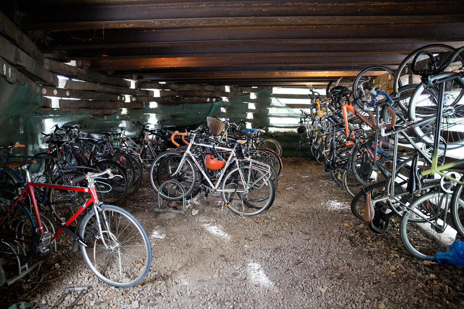 Bike shed at Sanford House