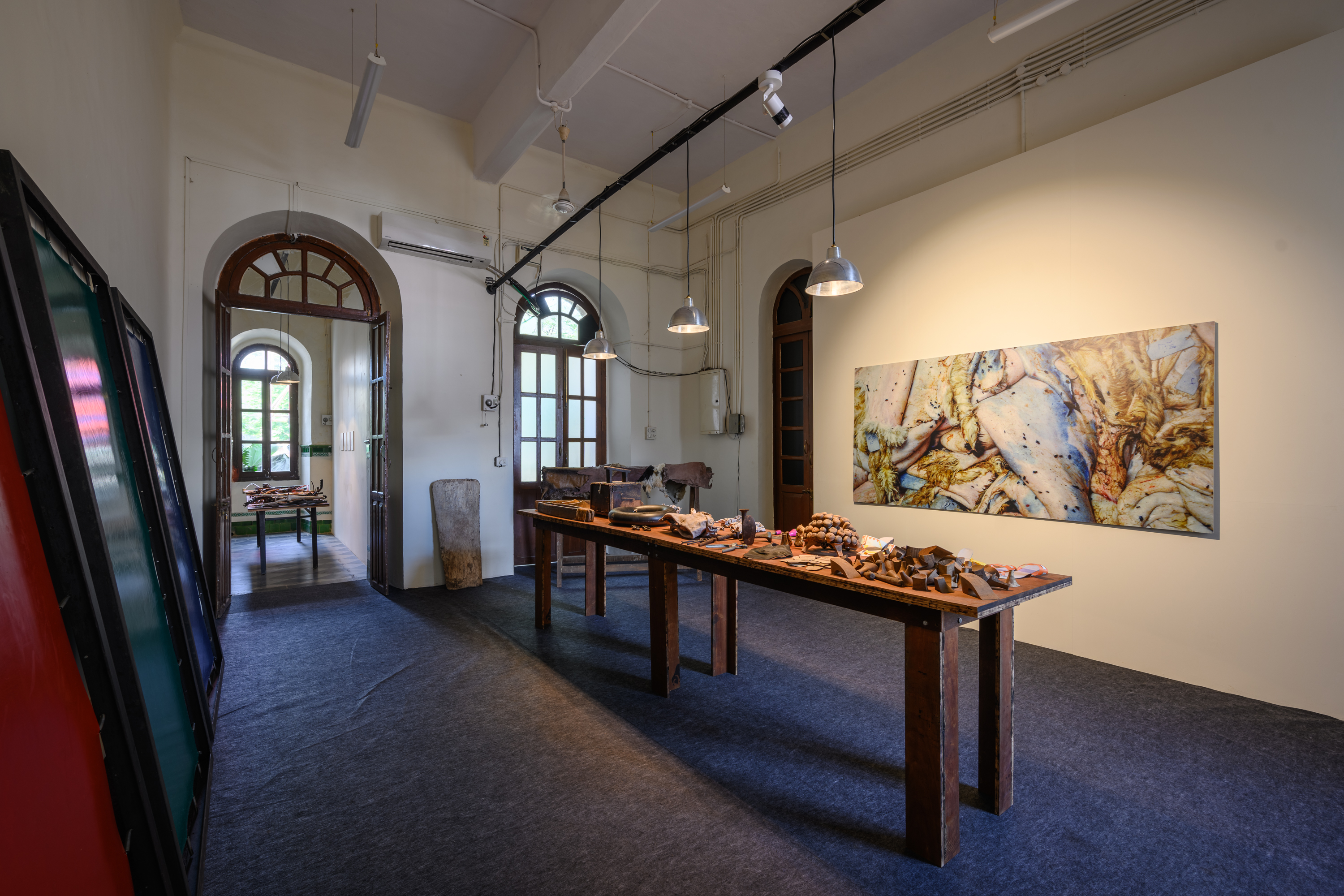 One of the exhibition rooms at the festival. Photo: Serendipity Arts Festival