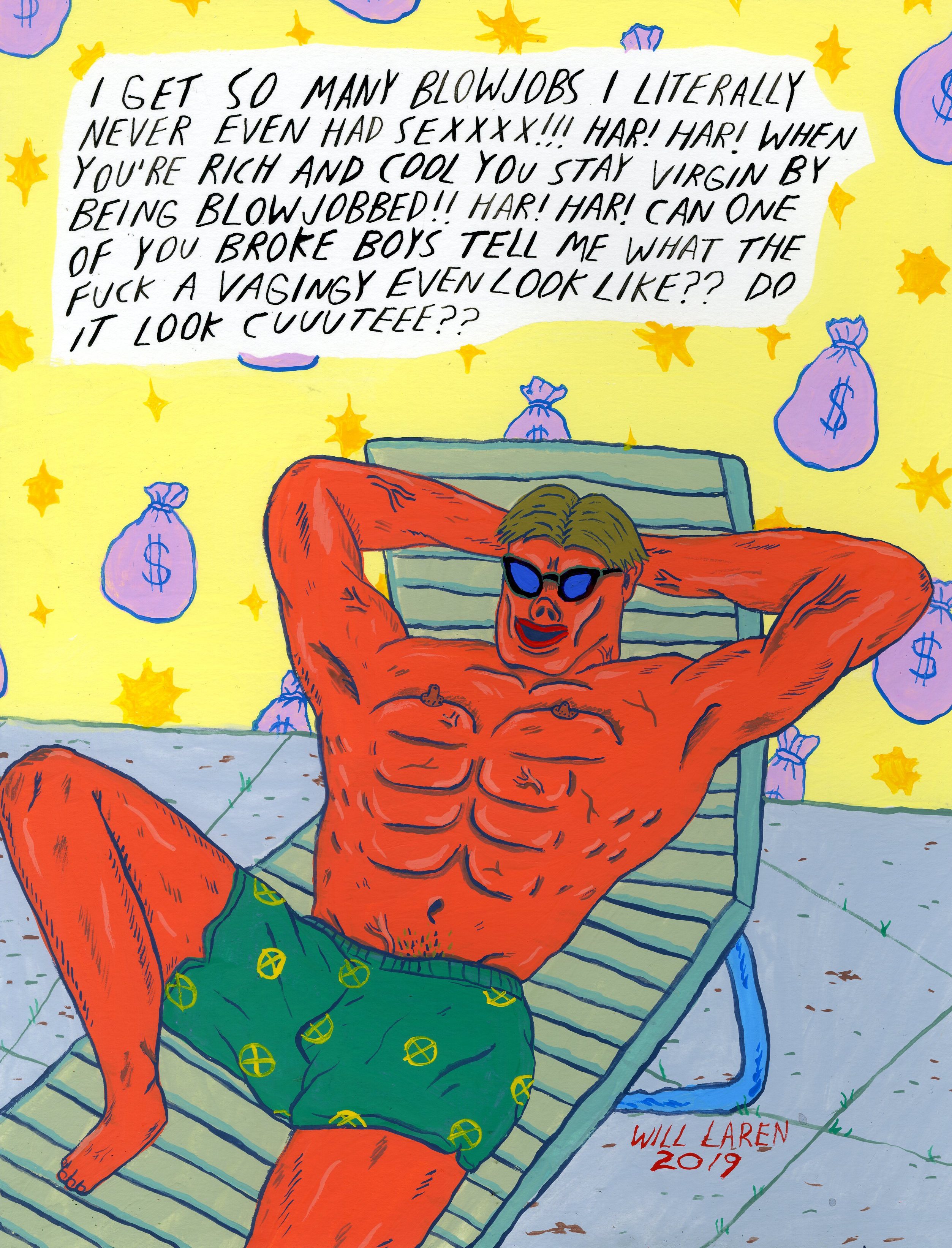 blowjob comic will laren