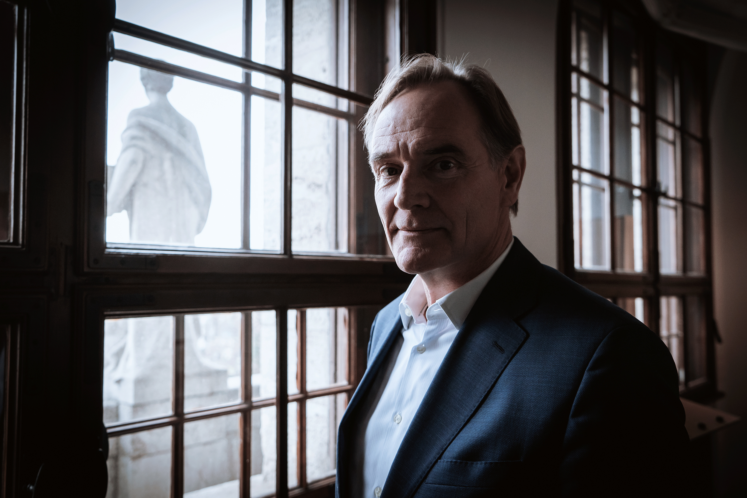 Leipzigs Oberbürgermeister Burkhard Jung (SPD) vor der Wahl