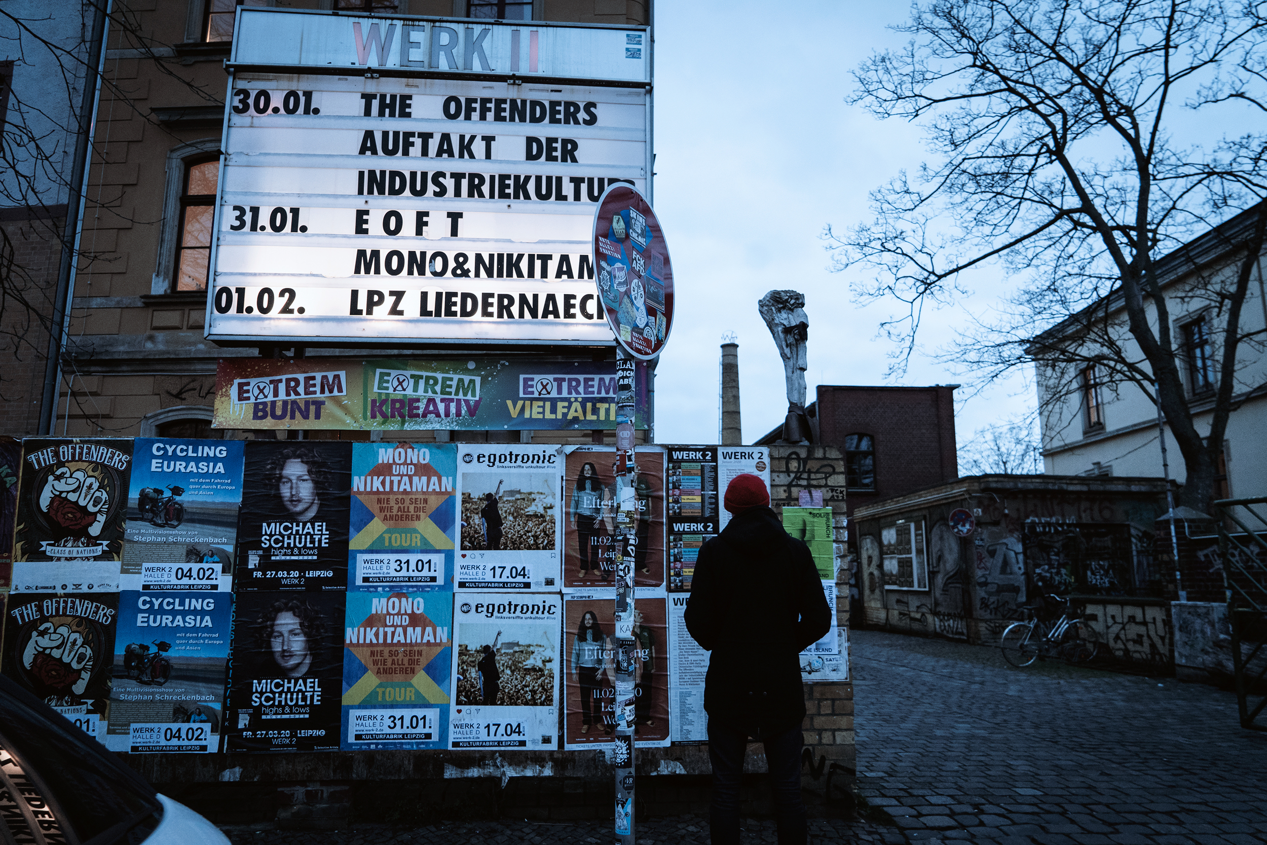 Leipzig Connewitz Werk 2 linkes Kulturzentrum