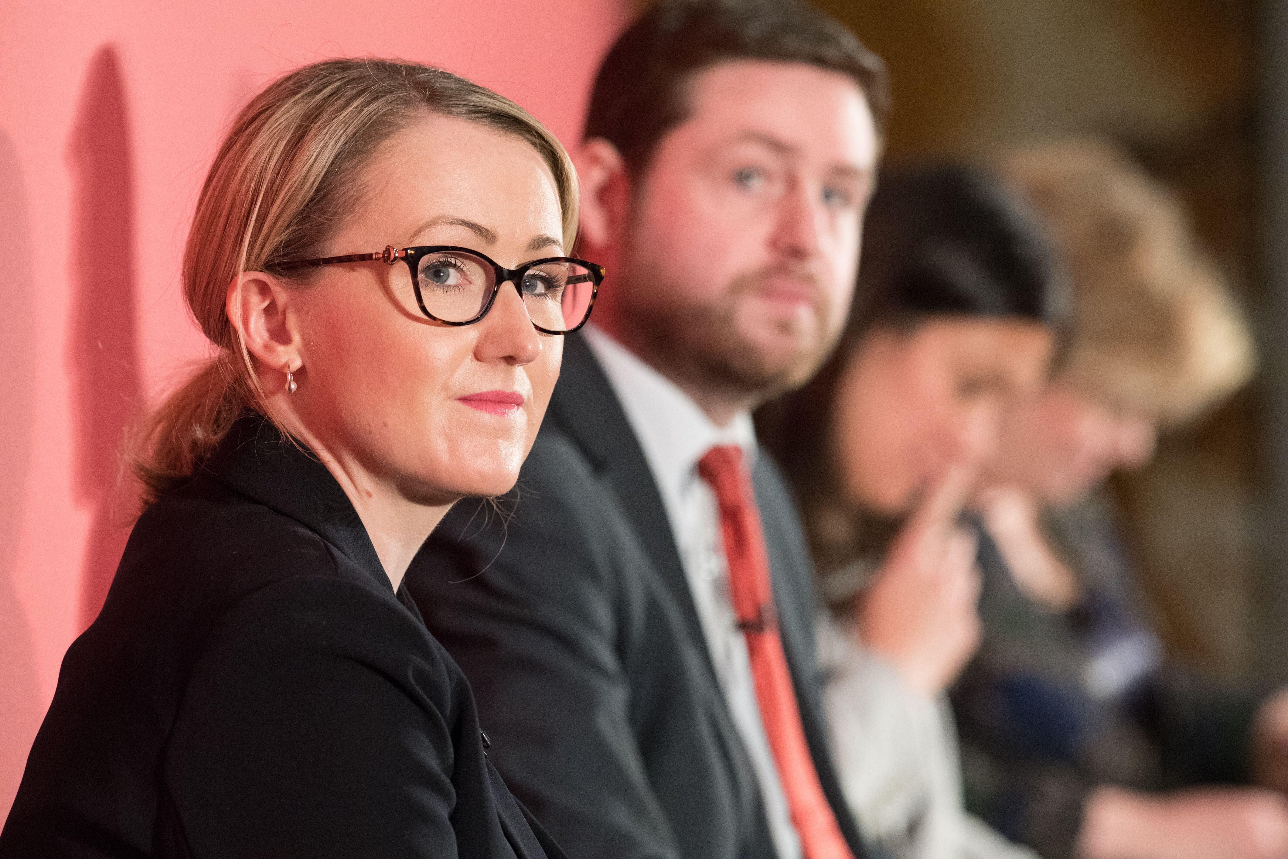 Rebecca Long-Bailey at a Labour hustings