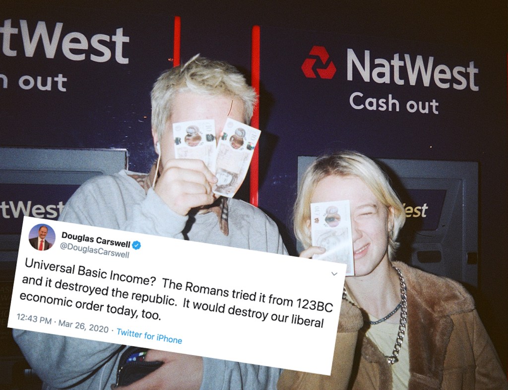 Worst Take of the Week: Universal Basic Income Didn’t Work in 27BC, So It Won’t Work Now!