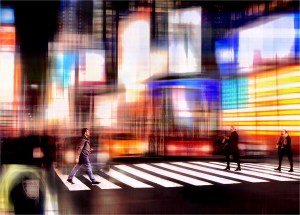 Times Square in 2018.