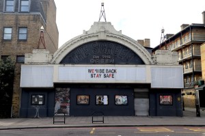 screen on the green coronavirus