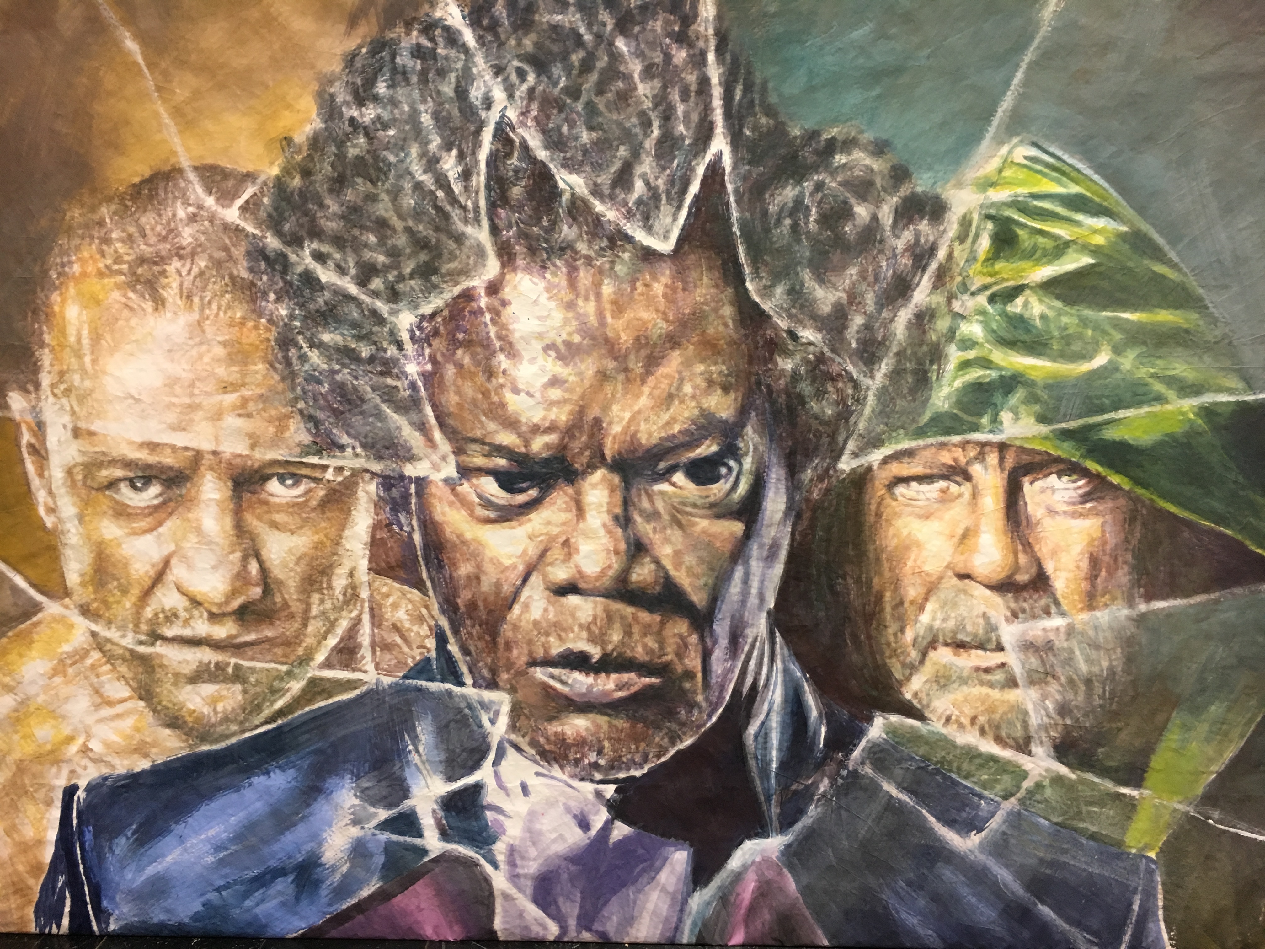 Samuel L. Jackson in Glass