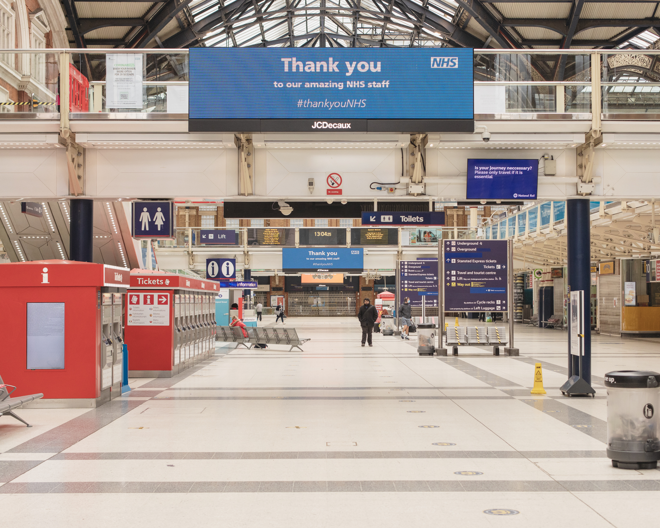 London under lockdown