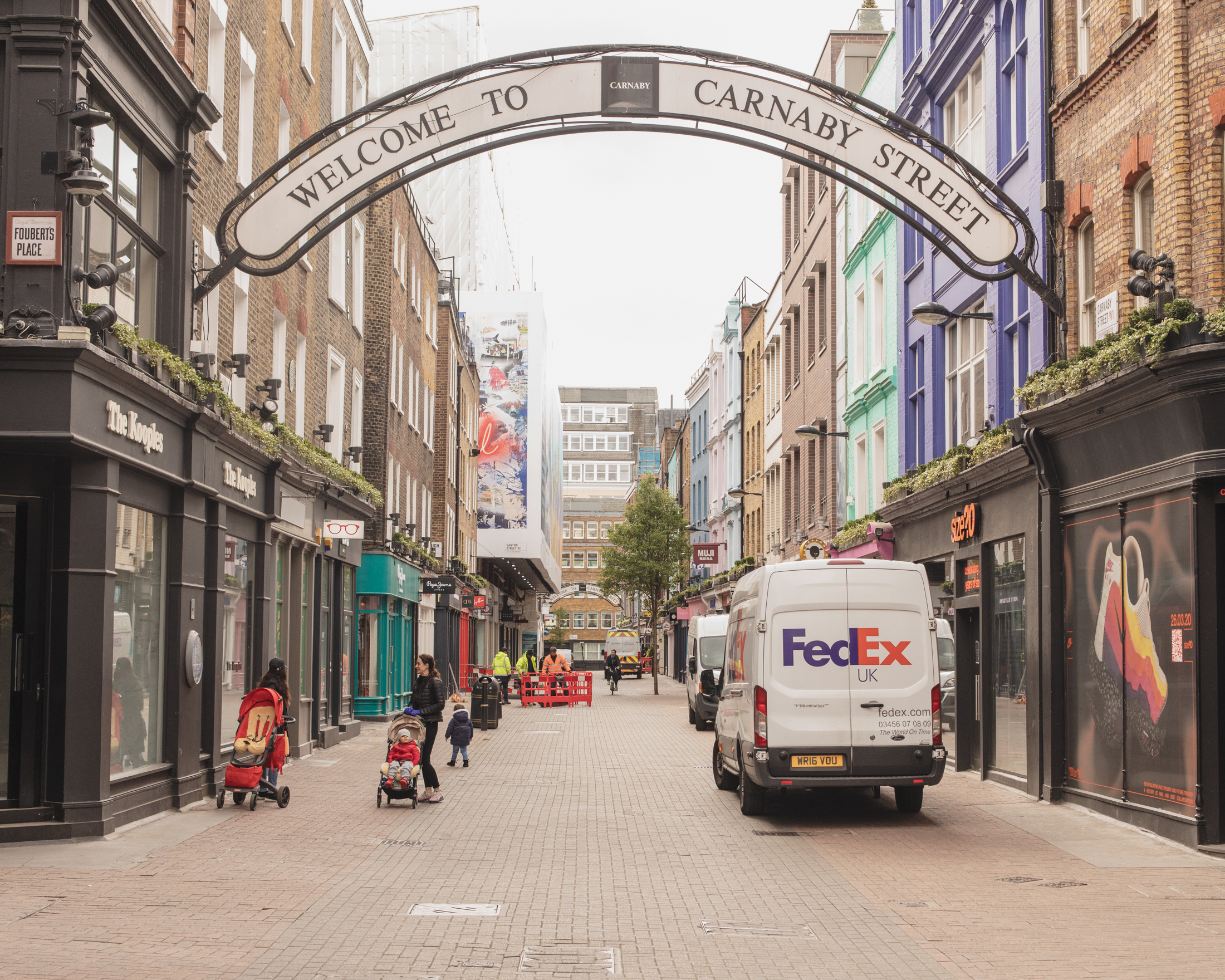 london under lockdown