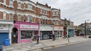 A screenshot of the outside of For Your Eyes only according to Google Street View