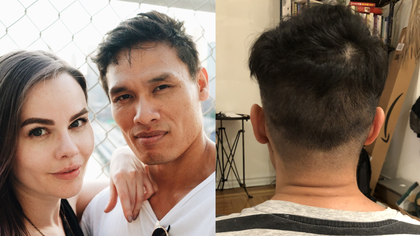 Chet before and after