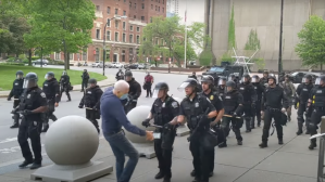 buffalo cops protester