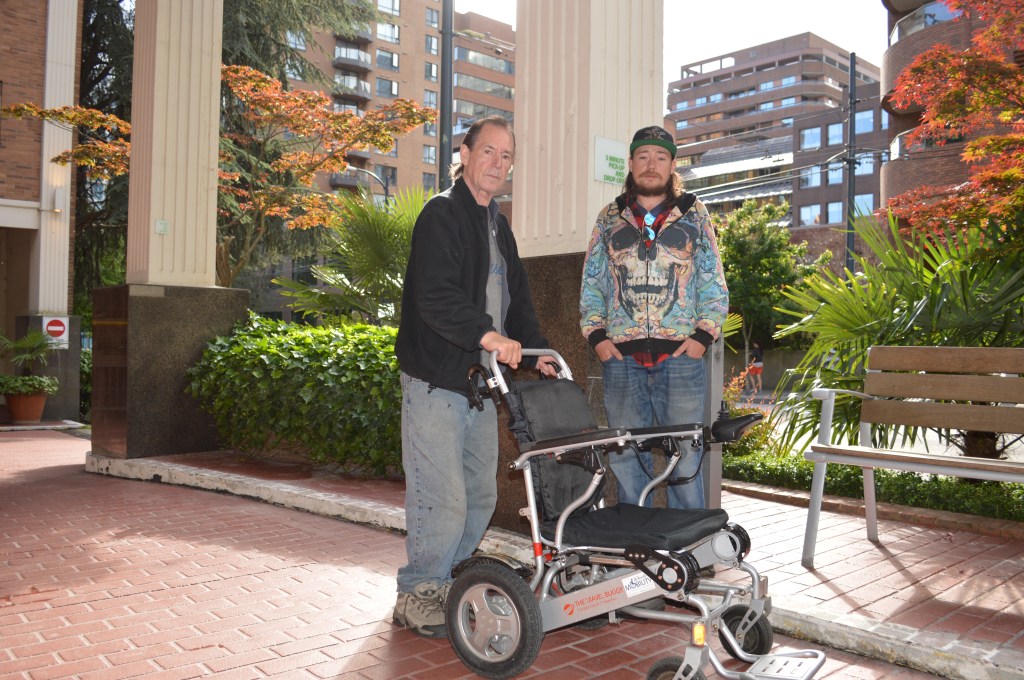 Ace Lovell and his son Tylor