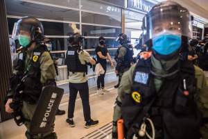 riot police hong kong