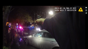 Screenshot from body-cam footage of Feb 9, 2019, shooting of Willie McCoy, released by Vallejo police department Aug. 6, 2020.