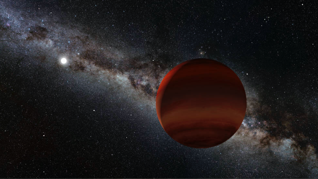 Concept art of a brown dwarf. Image: NOIRLab/NSF/AURA/P. Marenfeld; acknowledgement William Pendrill