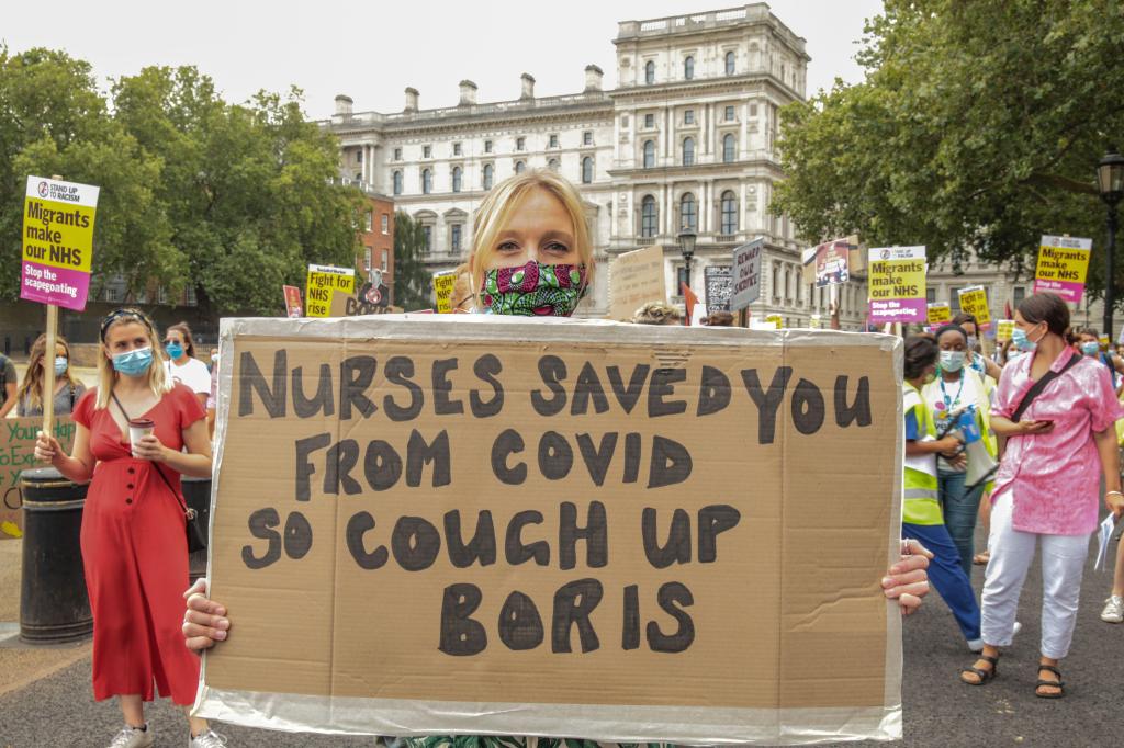 NHS Workers Are Done with Clapping, They Want a Pay Rise