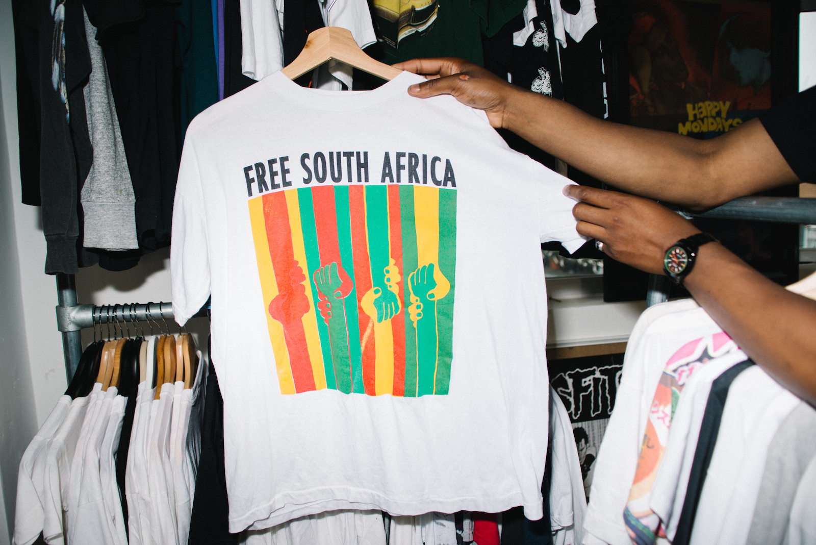free south africa vintage t shirt