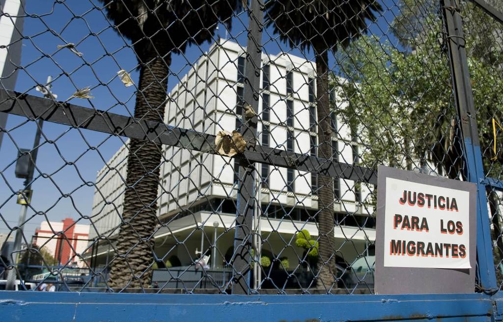 The U.S embassy in Mexico City.