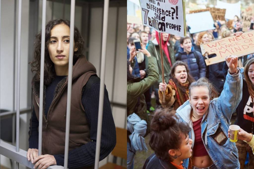 Faiza Oulahsen en klimaatspijbelaars